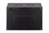 Digitus Szafa sieciowa wisząca Dynamic 19 7U rack 385x600x450mm, drzwi szyba, czarna, niezłożona, 60kg